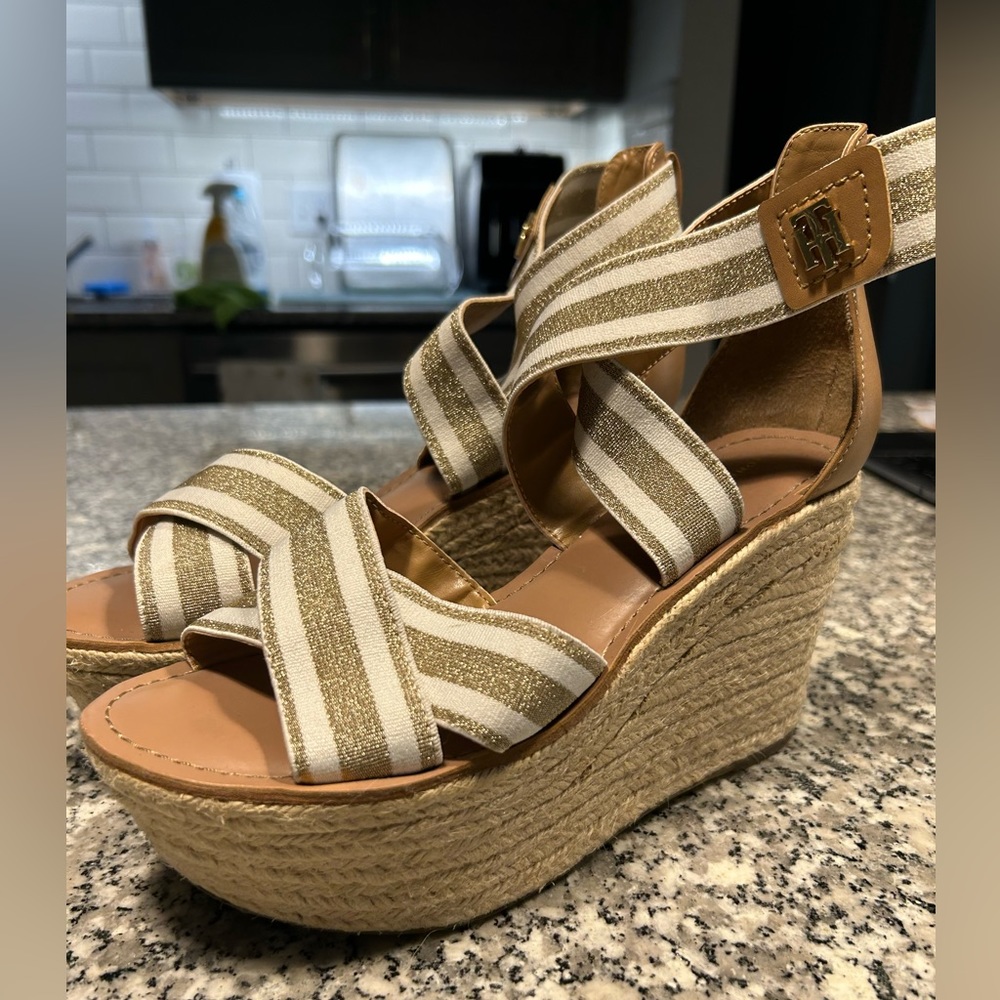 Tommy Hilfiger wedge sandals